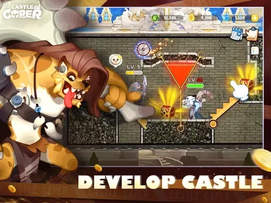 Castle Caper iPad 應用截圖