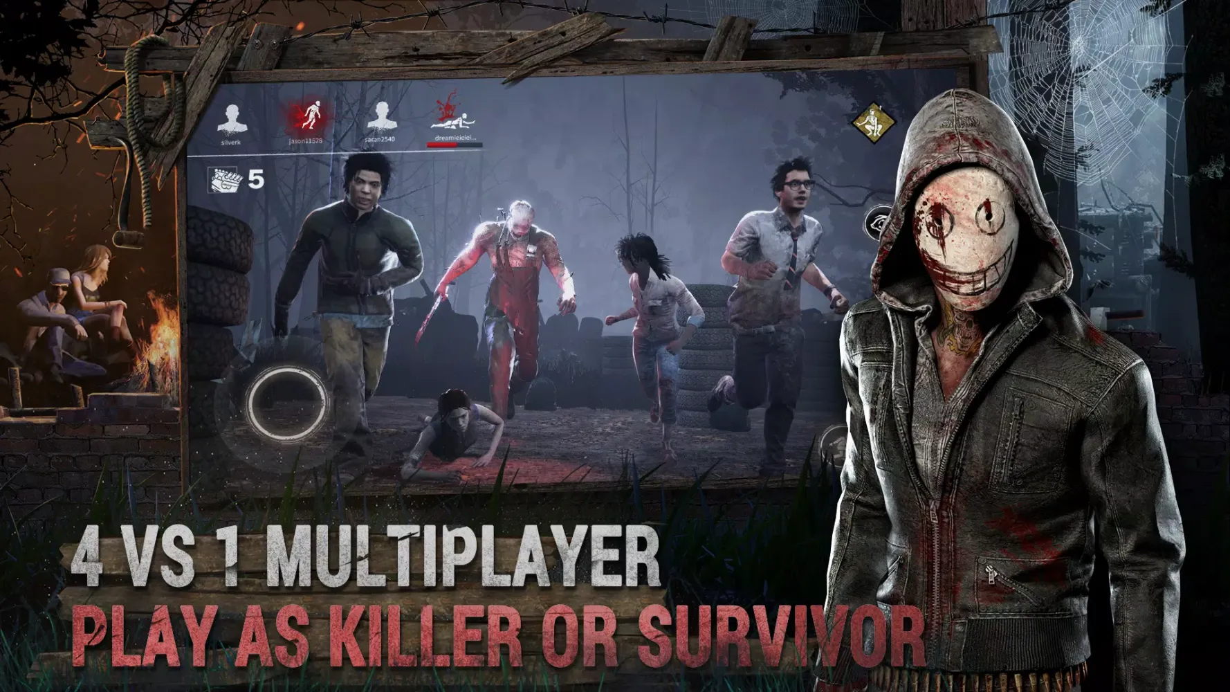 ภาพหน้าจอของ Dead by Daylight Mobile