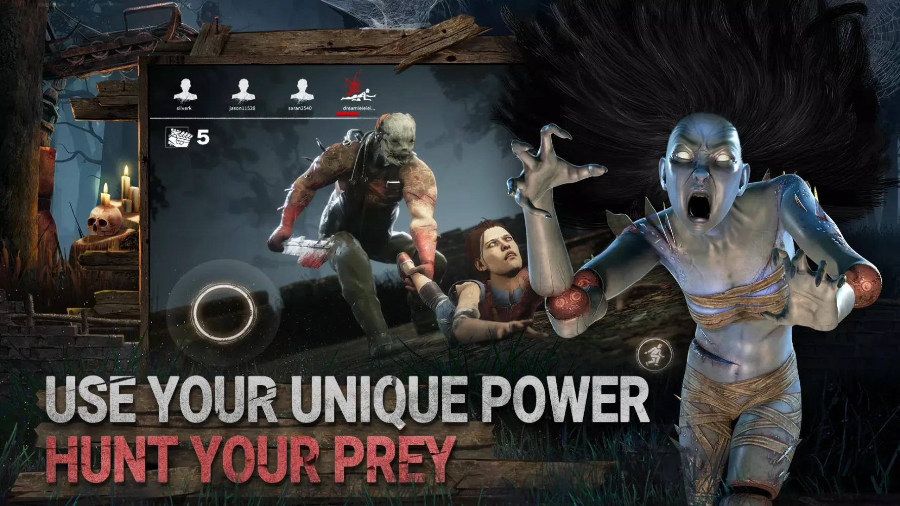 ภาพหน้าจอของ Dead by Daylight Mobile