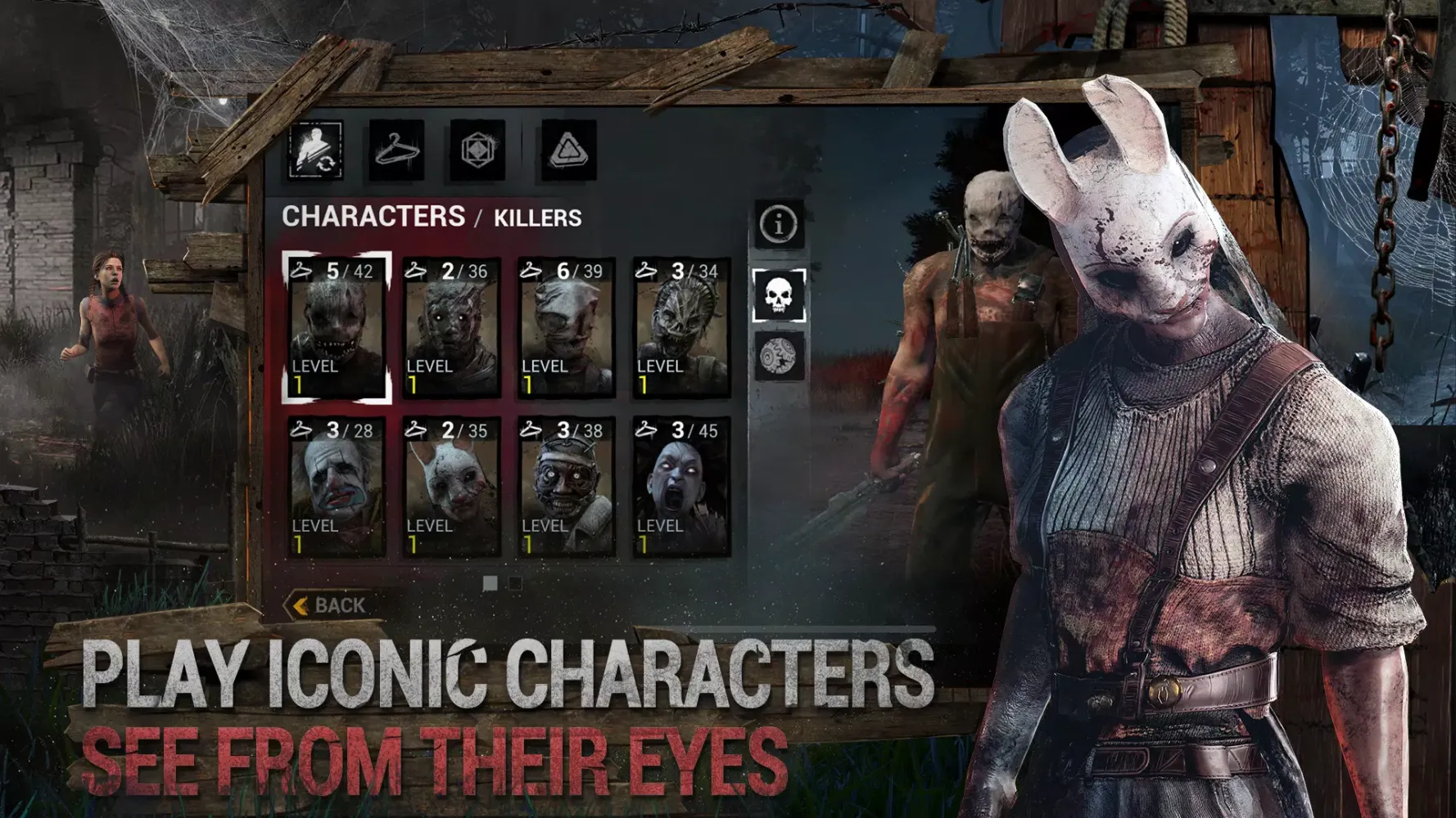 ภาพหน้าจอของ Dead by Daylight Mobile