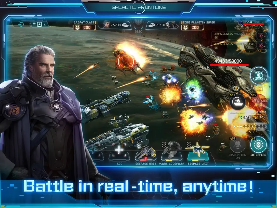 Zrzuty ekranu Galactic Frontline iPad 