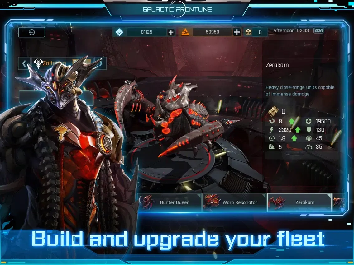 Zrzuty ekranu Galactic Frontline iPad 