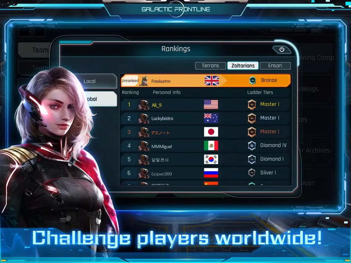 Zrzuty ekranu Galactic Frontline iPad 
