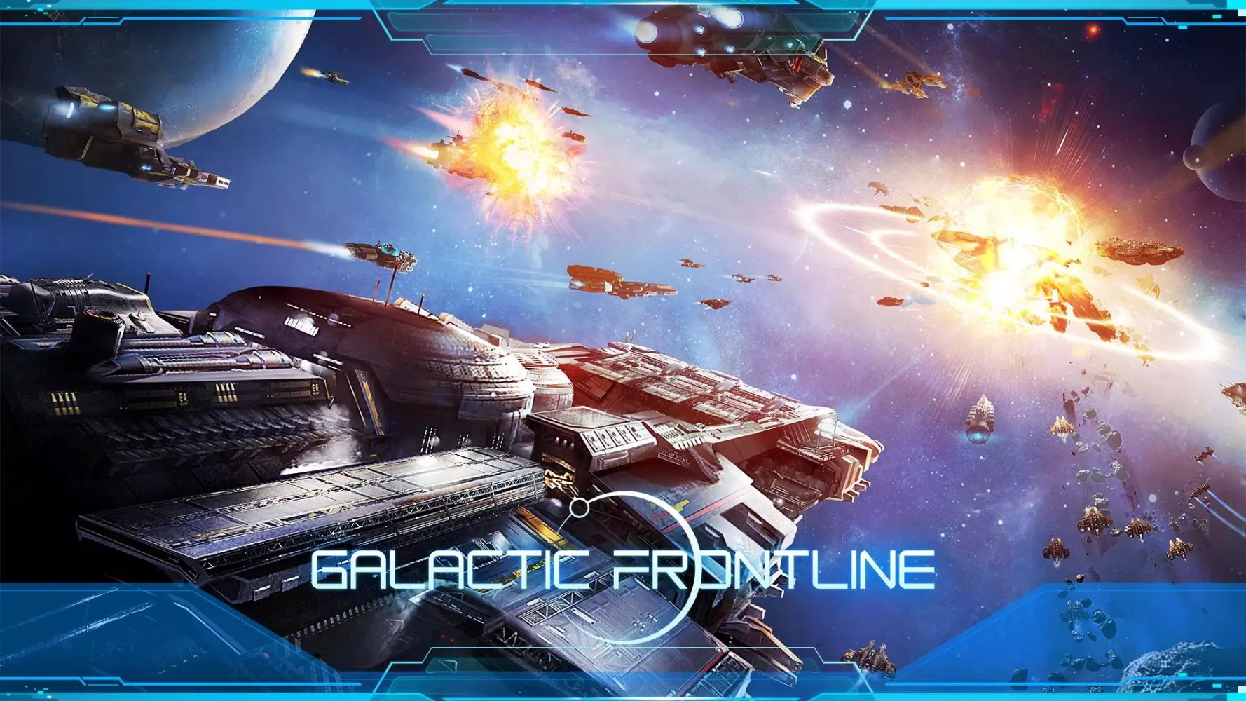 ภาพหน้าจอของ Galactic Frontline