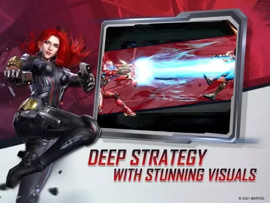 Tangkapan skrin MARVEL Duel iPad 
