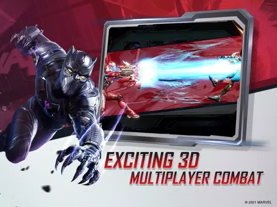 Tangkapan skrin MARVEL Duel iPad 