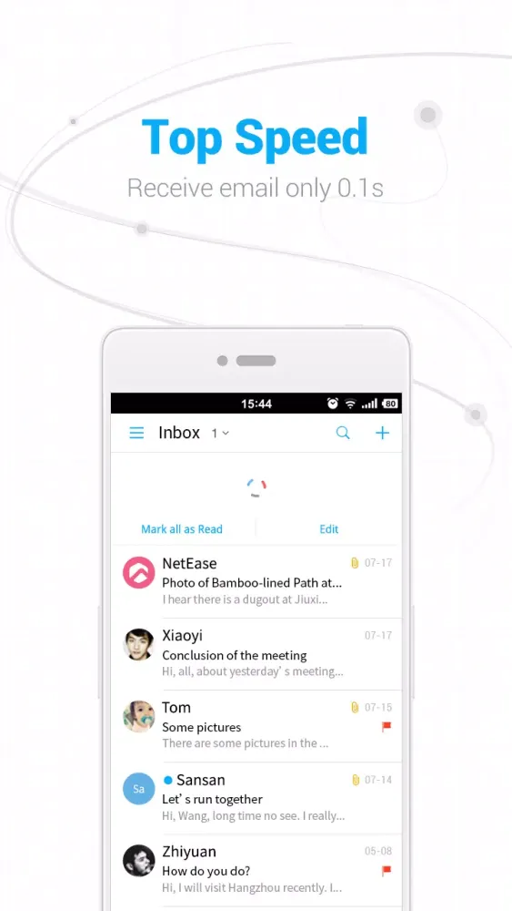 Netease Mail Ekran Görüntüleri
