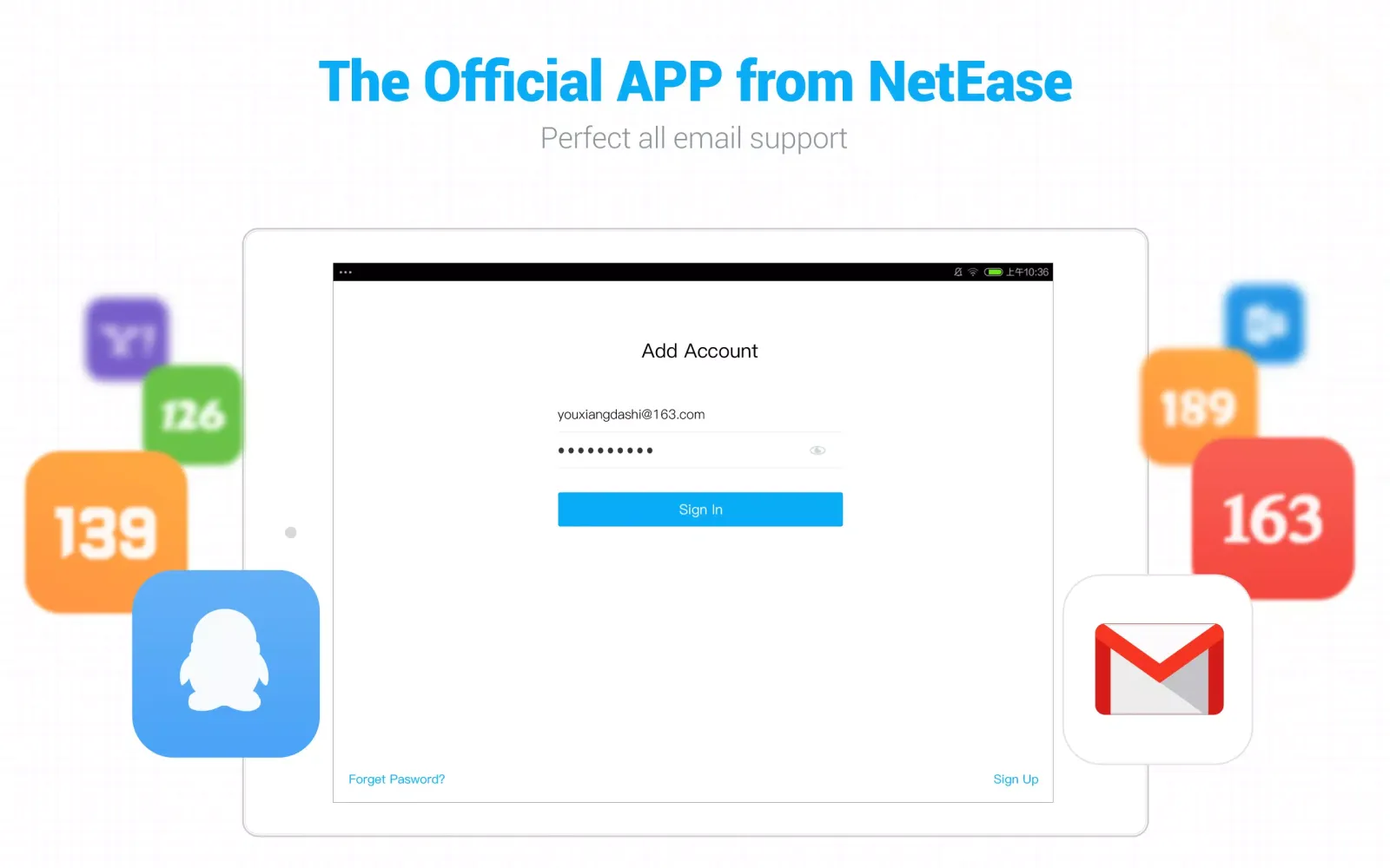 Netease Mail Ekran Görüntüleri