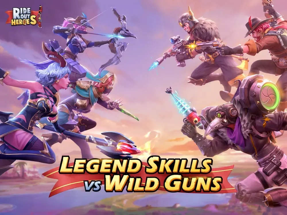 Capturas de tela do Ride Out Heroes iPad 