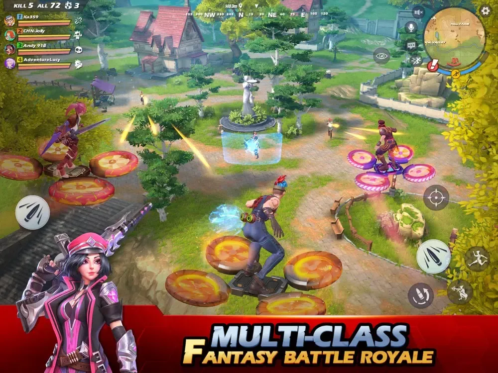 Capturas de tela do Ride Out Heroes iPad 