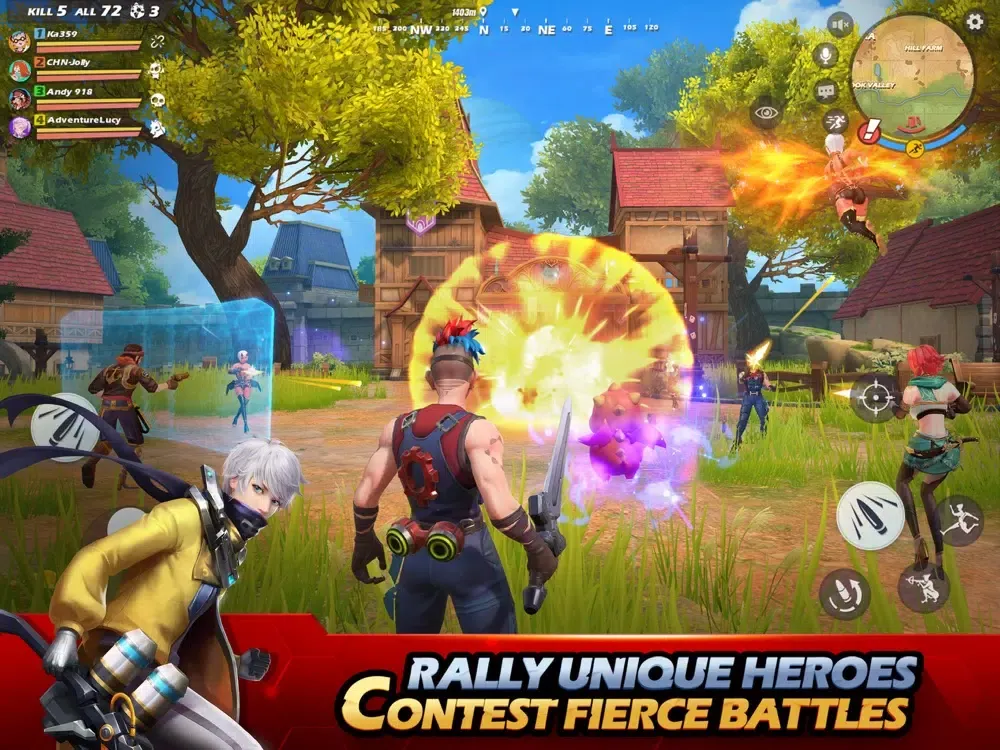 Capturas de tela do Ride Out Heroes iPad 