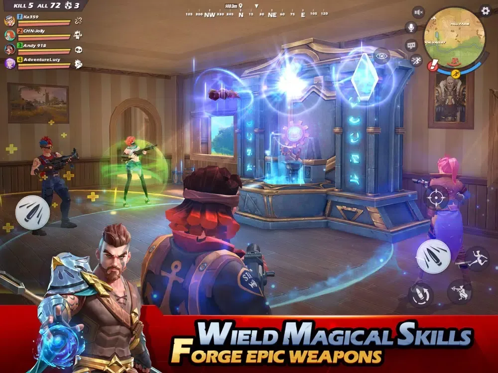 Capturas de tela do Ride Out Heroes iPad 