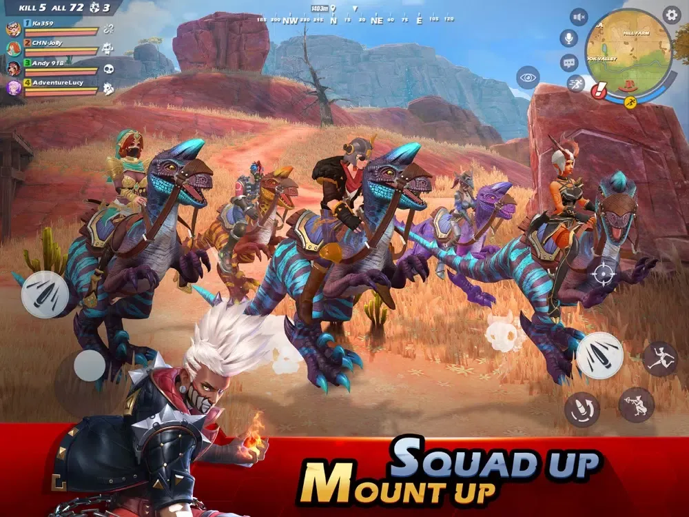 Capturas de tela do Ride Out Heroes iPad 