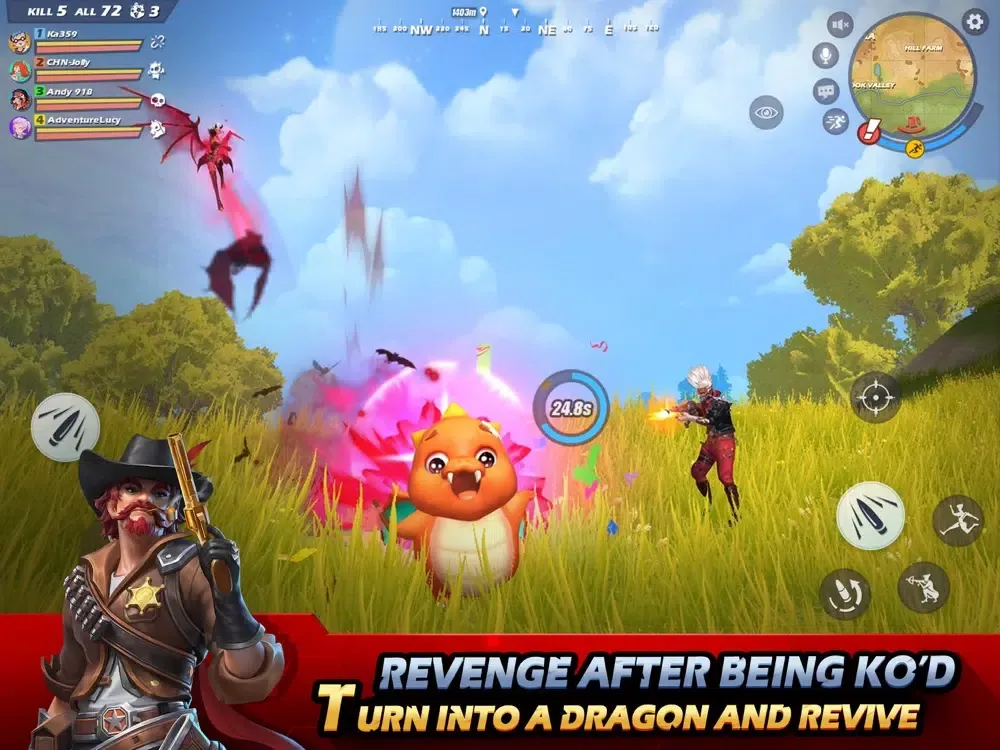 Capturas de tela do Ride Out Heroes iPad 