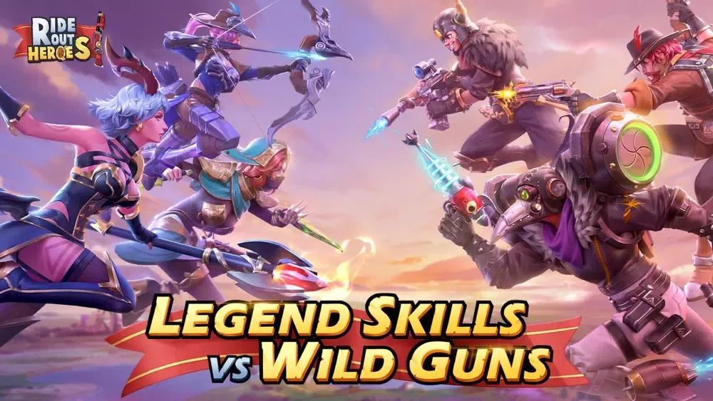 Capturas de tela do Ride Out Heroes