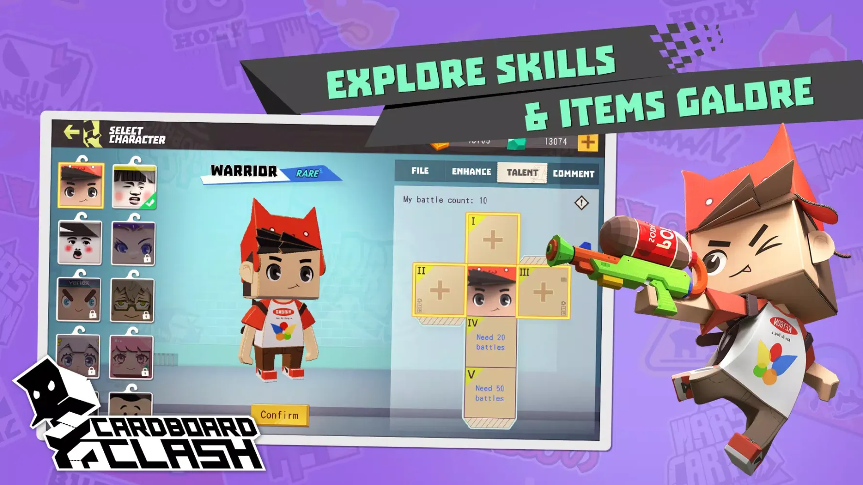 Cardboard Clash Screenshots