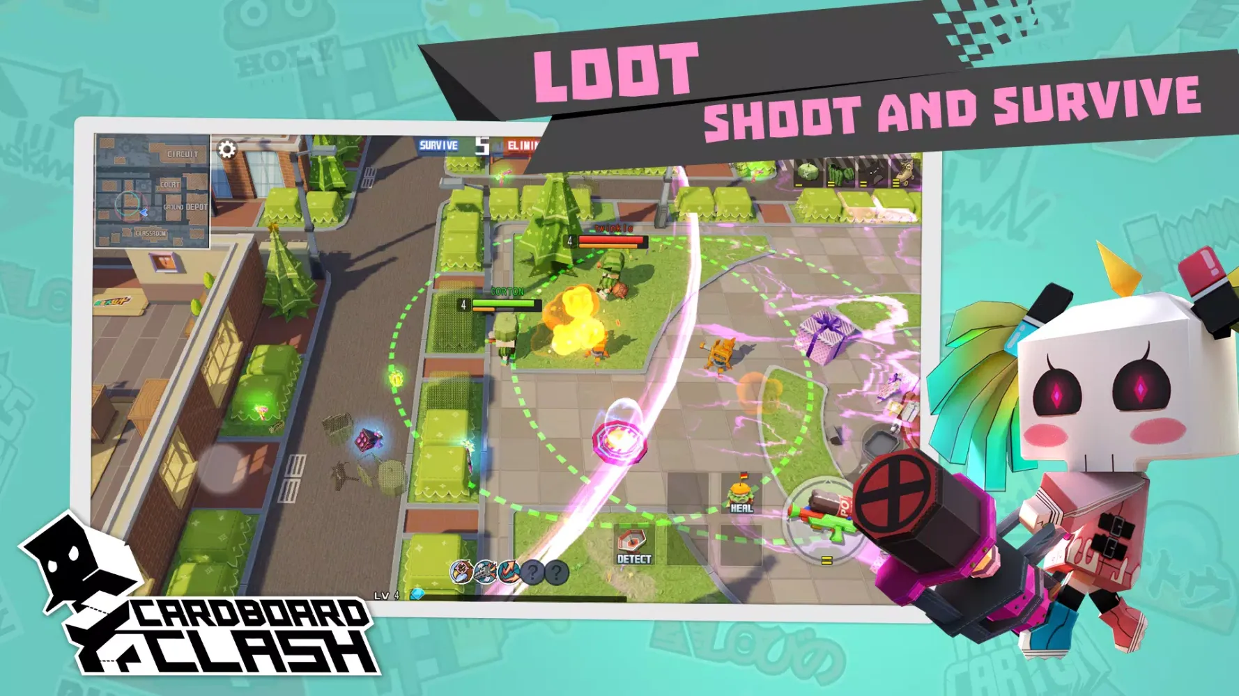 Cardboard Clash Screenshots