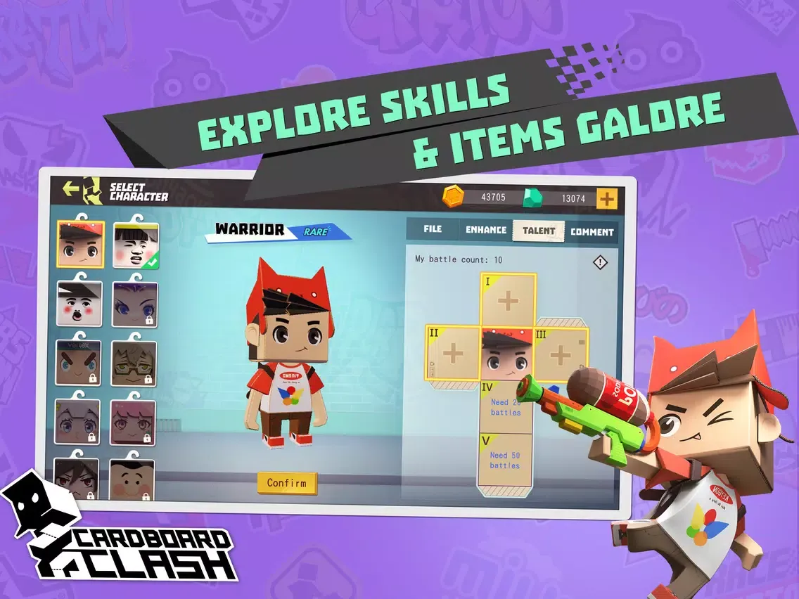 Capturas de pantalla de Cardboard Clash iPad 
