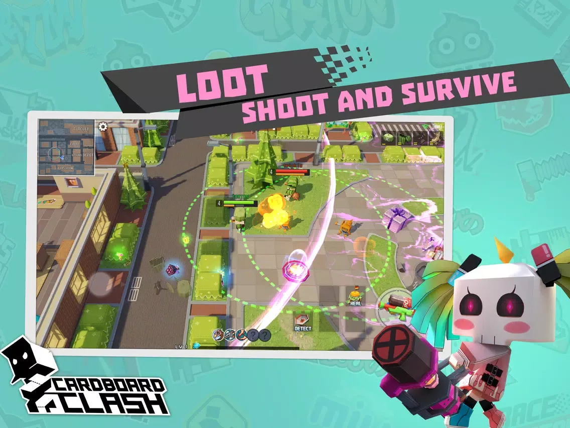 Capturas de pantalla de Cardboard Clash iPad 