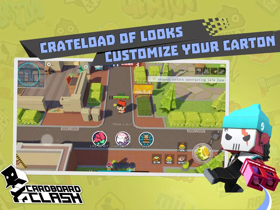 Capturas de pantalla de Cardboard Clash iPad 