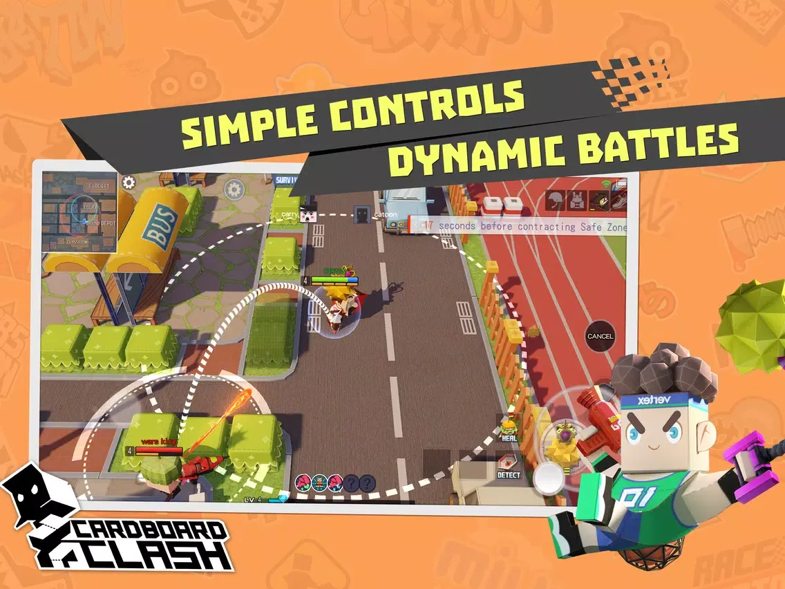 Capturas de pantalla de Cardboard Clash iPad 