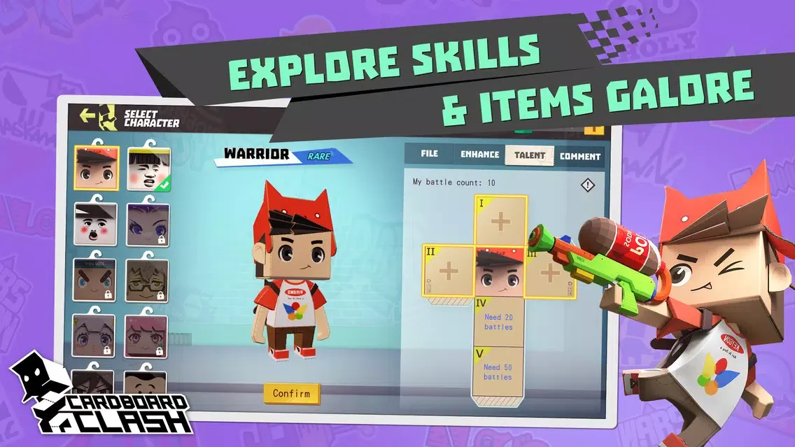 Capturas de pantalla de Cardboard Clash