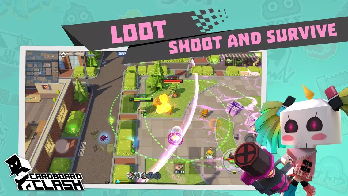 Capturas de pantalla de Cardboard Clash