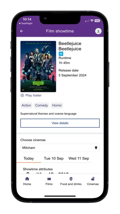 Wallis Cinemas スクリーンショット
