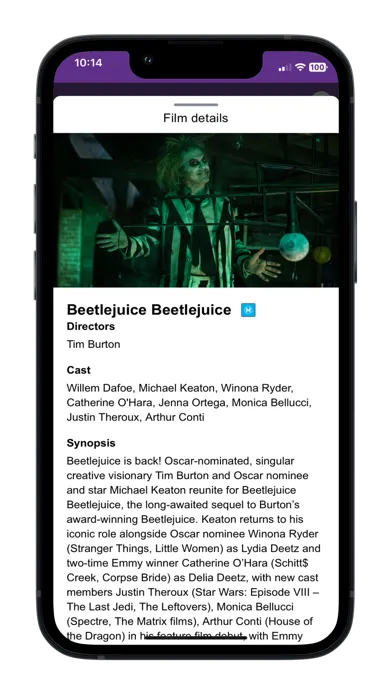 Wallis Cinemas スクリーンショット