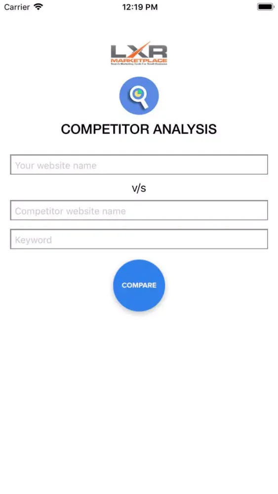 Capturas de pantalla de Competitor Analysis