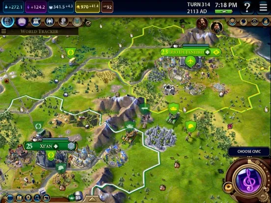 Civilization VI: NETFLIX iPad  Screenshots