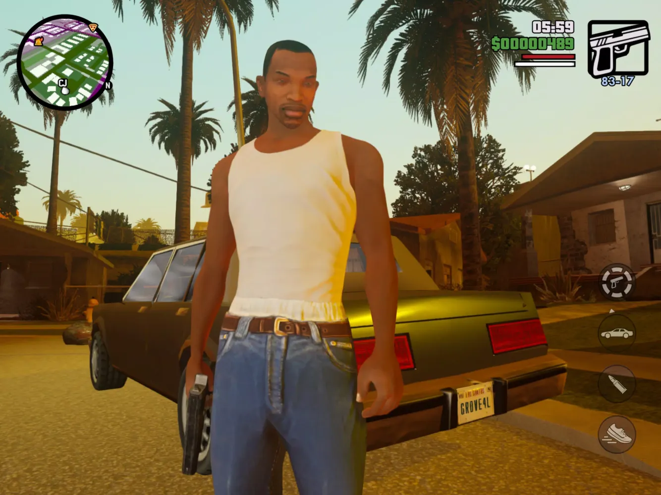 Capturas de tela do GTA: San Andreas - NETFLIX