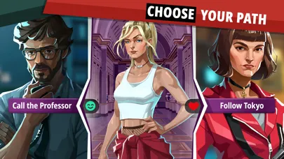Capturas de tela do Money Heist: Ultimate Choice
