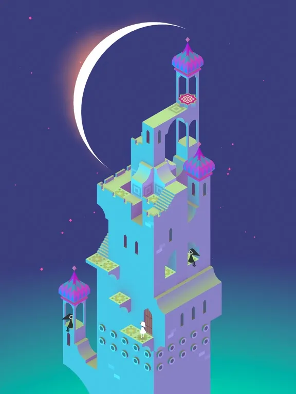 Captures d'écran de Monument Valley NETFLIX iPad 