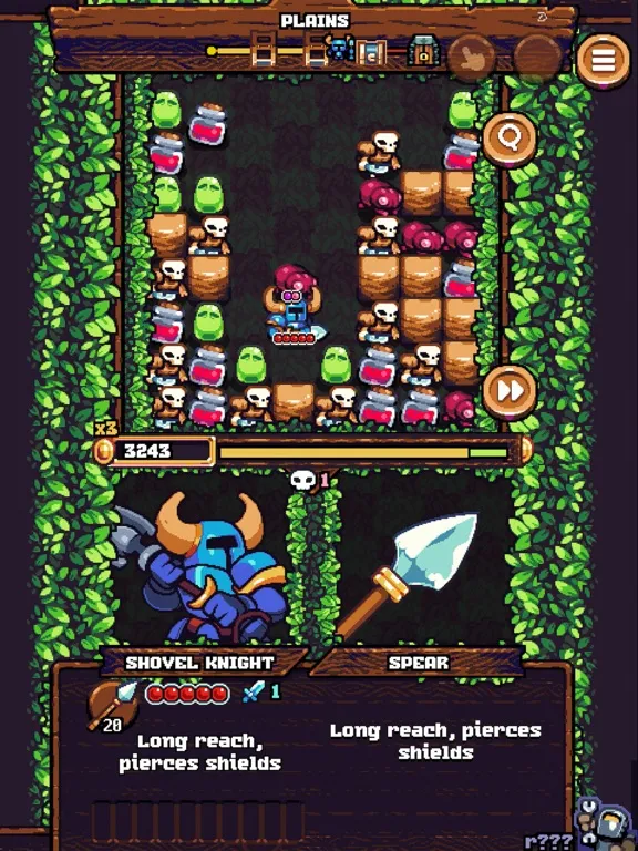 Shovel Knight Pocket Dungeon iPad 应用截图