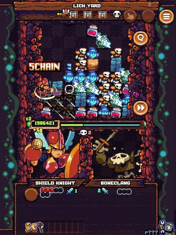 Shovel Knight Pocket Dungeon iPad 应用截图