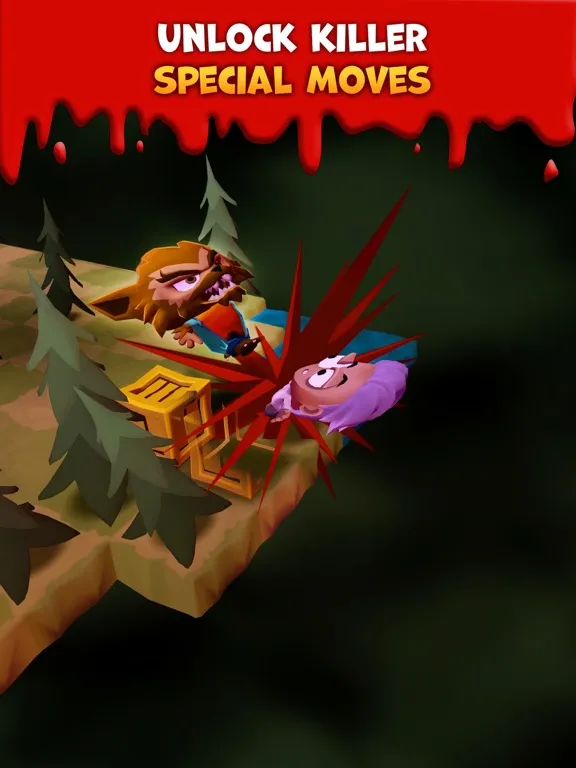 Slayaway Camp 2 Netflix & Kill iPad  Ekran Görüntüleri