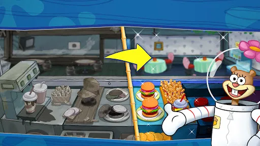 SpongeBob: Get Cooking سکرین شاٹس