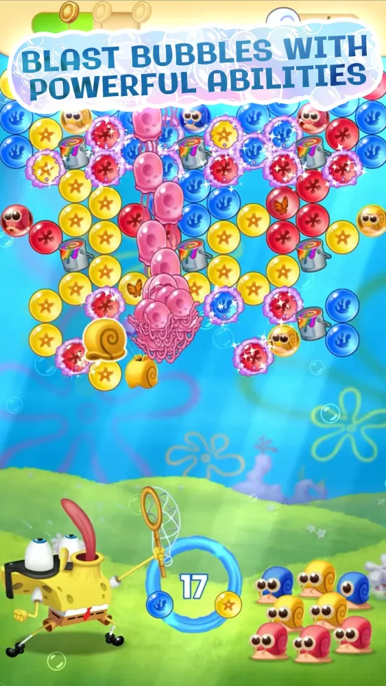 SpongeBob: Bubble Pop NETFLIX Screenshots
