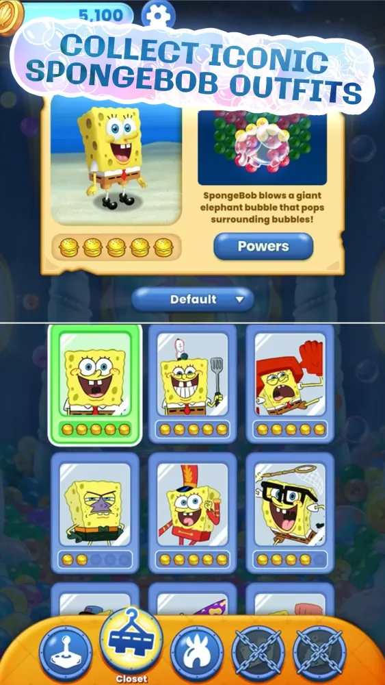 SpongeBob: Bubble Pop NETFLIX Screenshots