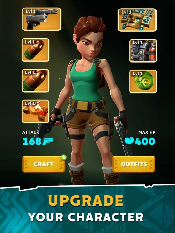 Tomb Raider Reloaded NETFLIX iPad  Screenshots