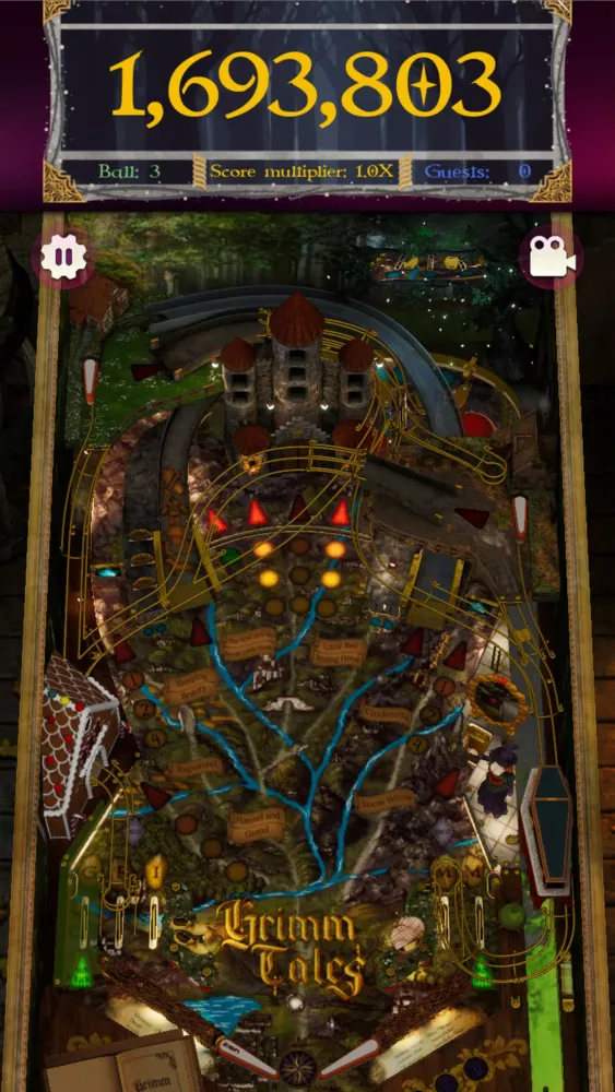 ภาพหน้าจอของ Pinball Masters NETFLIX