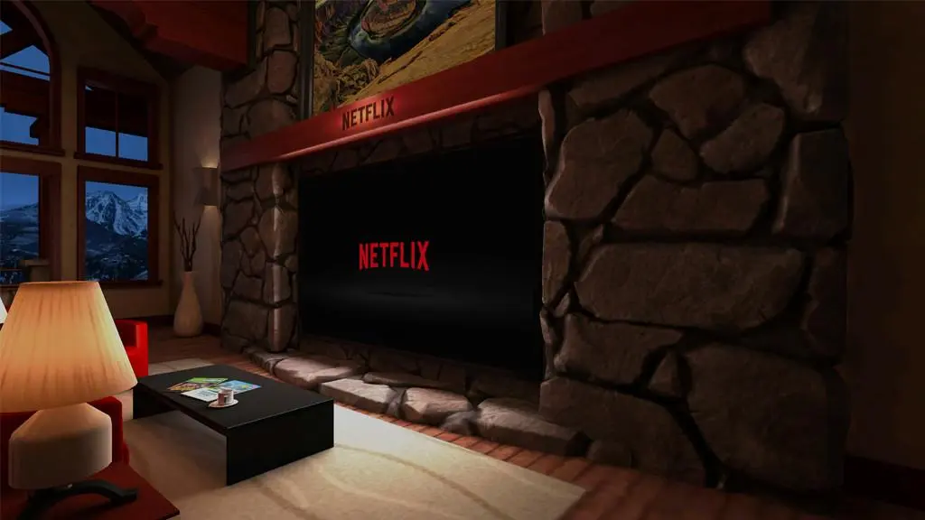 Netflix VR應用截圖