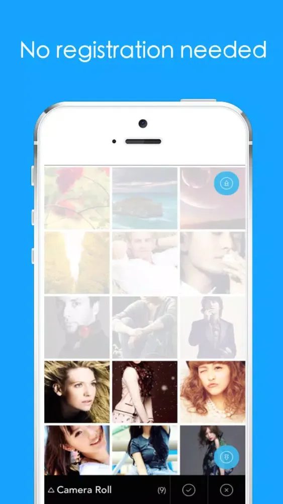 backup photos for instagram سکرین شاٹس