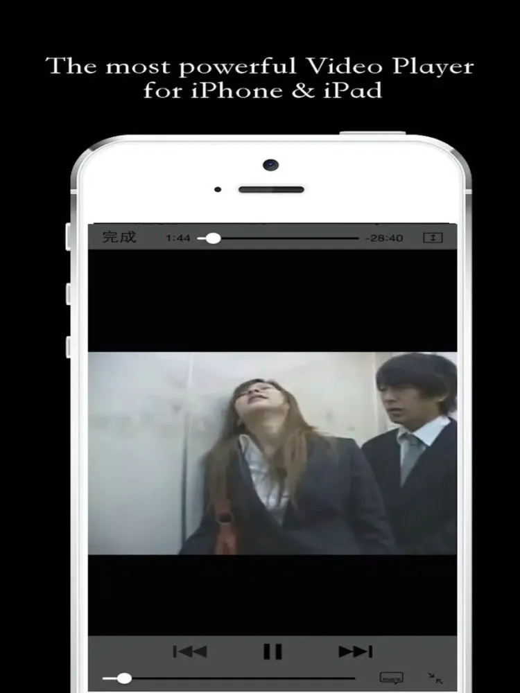 Capturas de tela do 私密视频播放器！ iPad 