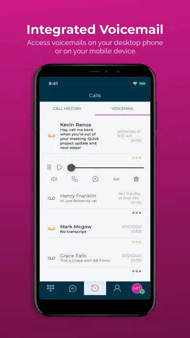 Tangkapan skrin CommUnity Mobile