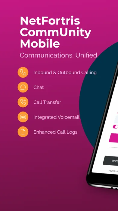 Tangkapan skrin CommUnity Mobile
