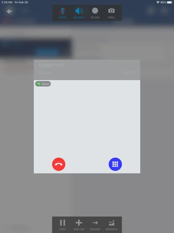 Ảnh chụp màn hình của Unified for iPhone iPad 