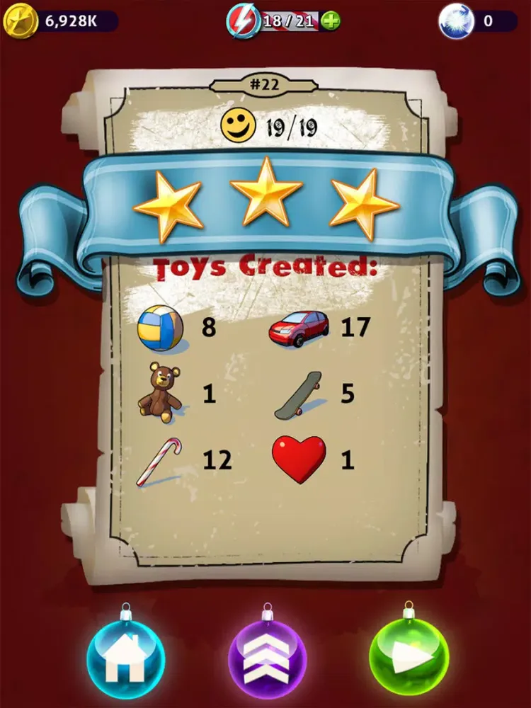 Genial Santa Claus 2 - the Christmas Cards iPad  Screenshots