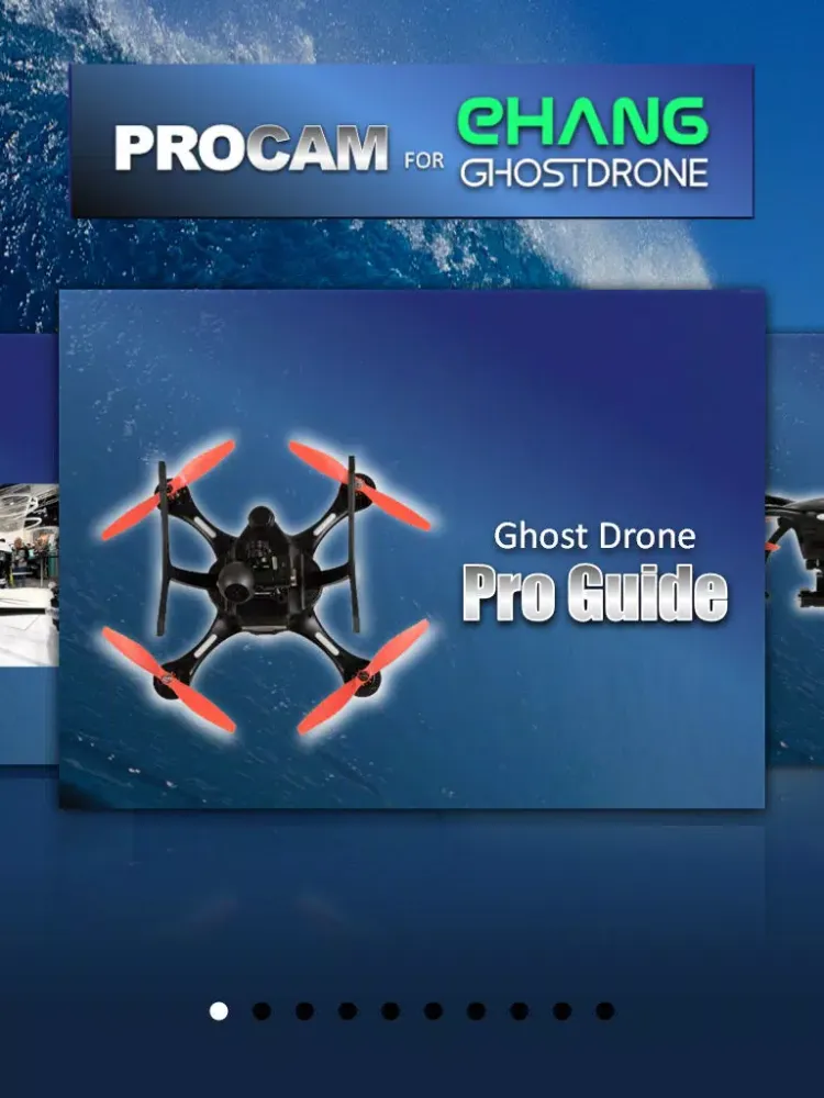 Capturas de tela do Ehang Ghost Drone & Ghost Drone VR iPad 